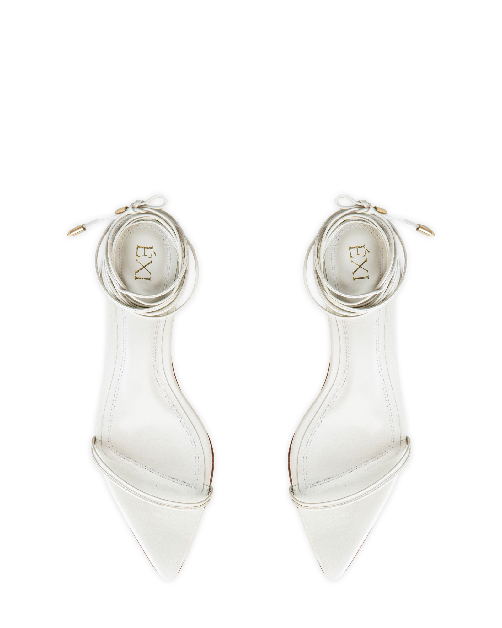 IVY FLAT LACEUP OFF WHITE