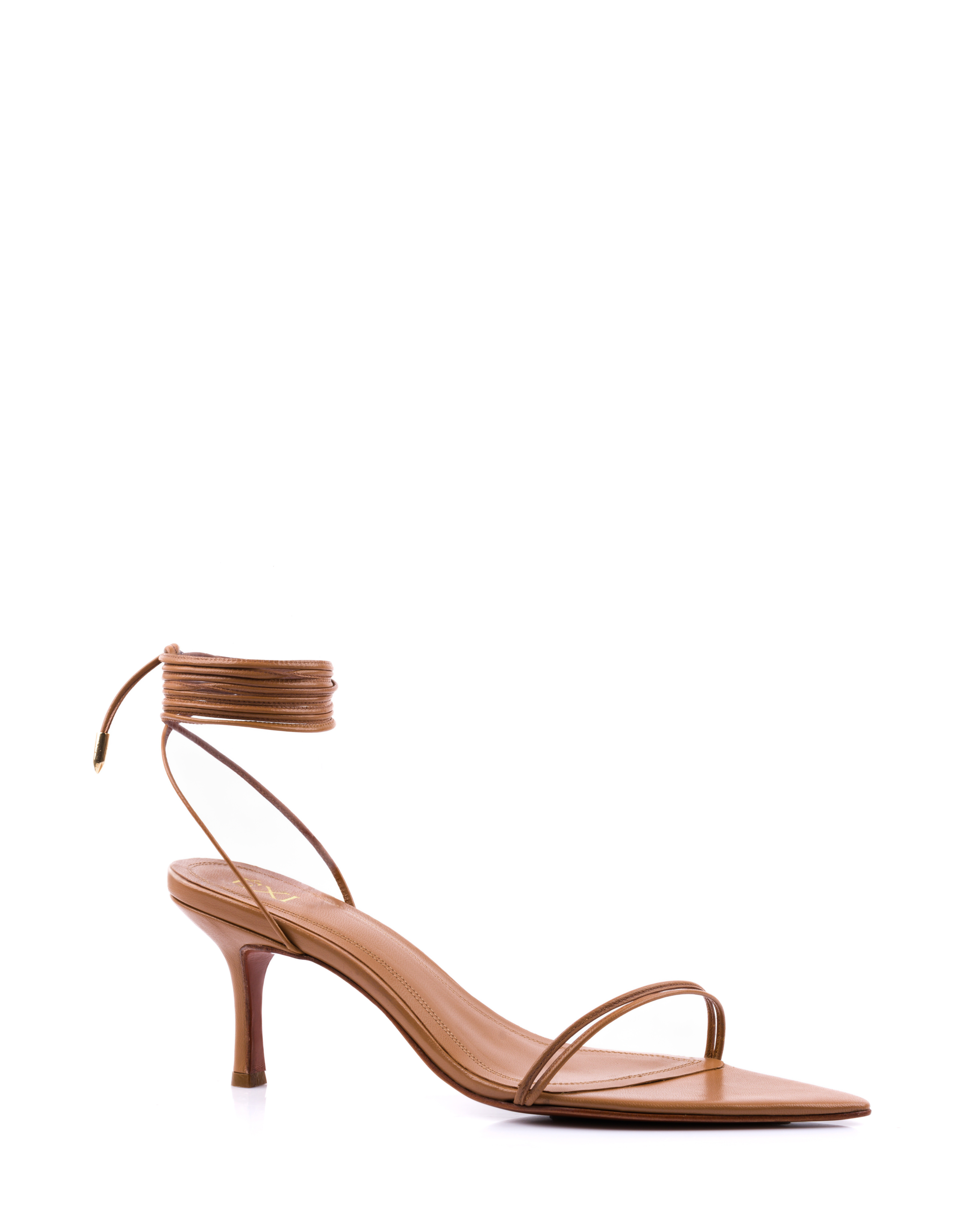 THALIA LACEUP CARAMEL