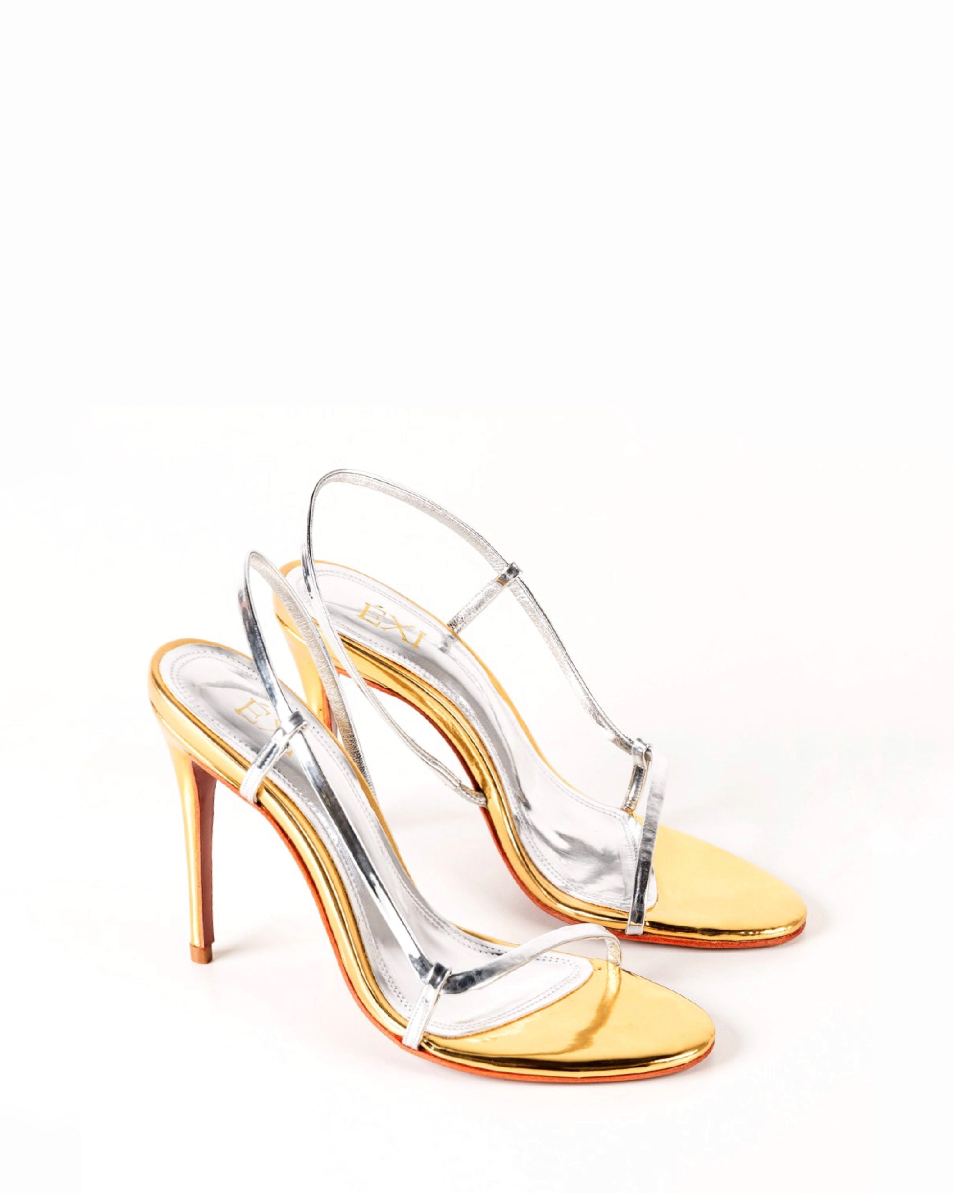 ADRIANA SANDAL SILVER & GOLD