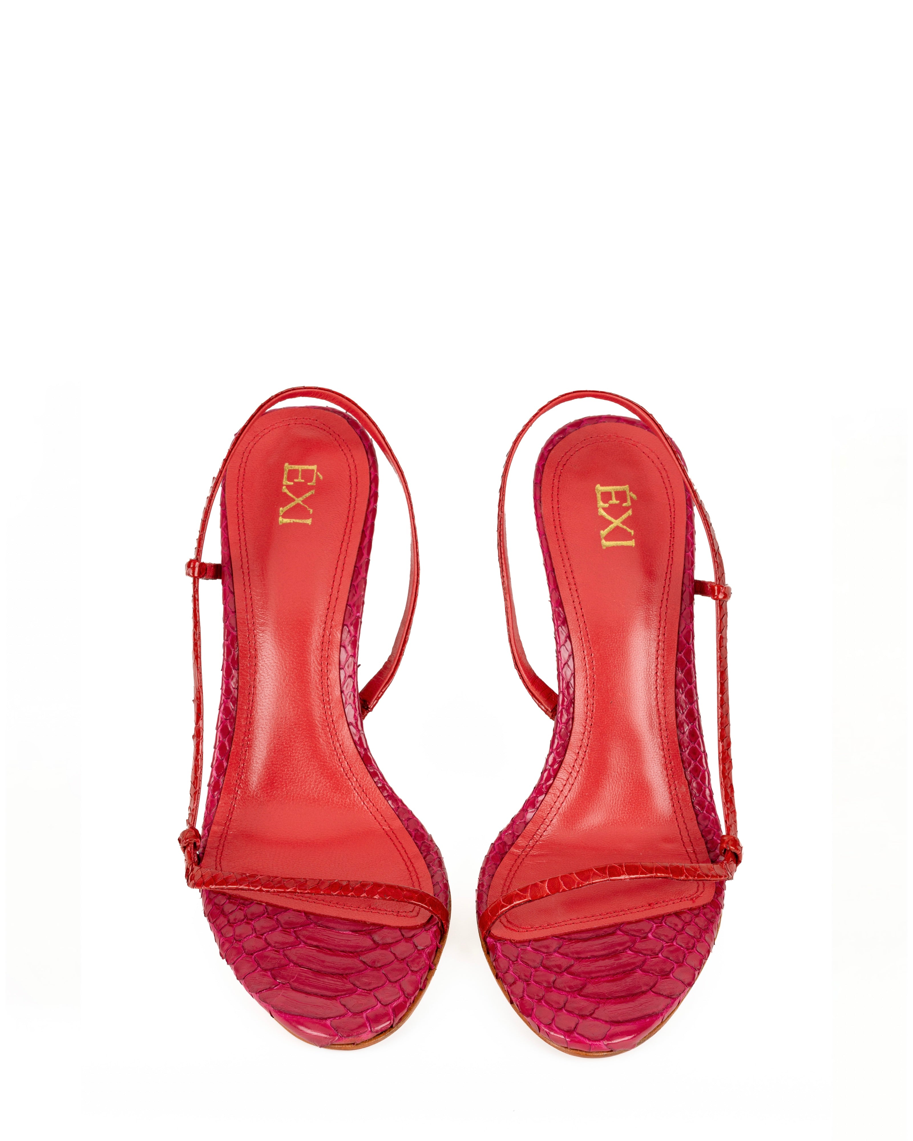 ADRIANA SANDAL RED & PINK