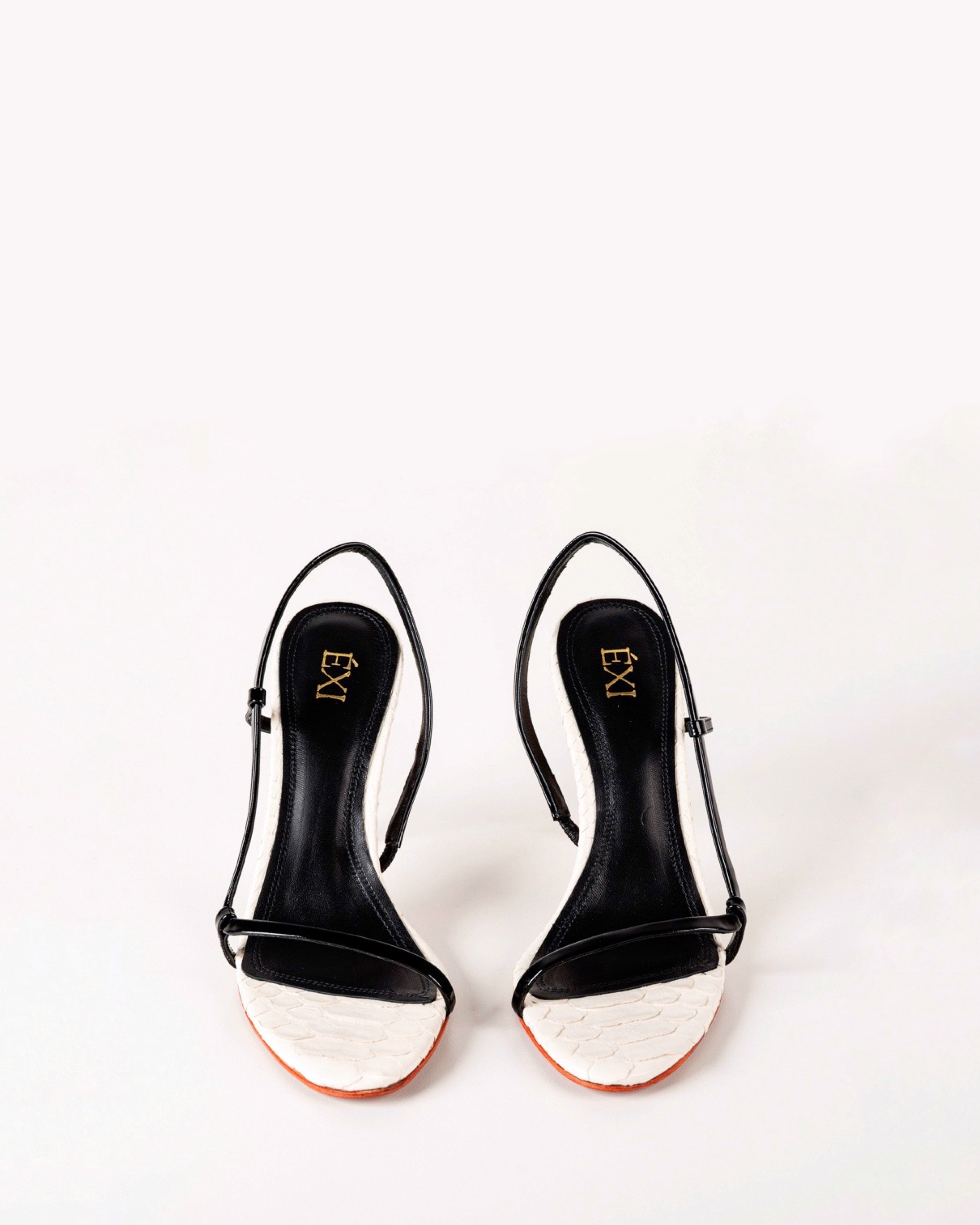 ADRIANA SANDAL BLACK & WHITE