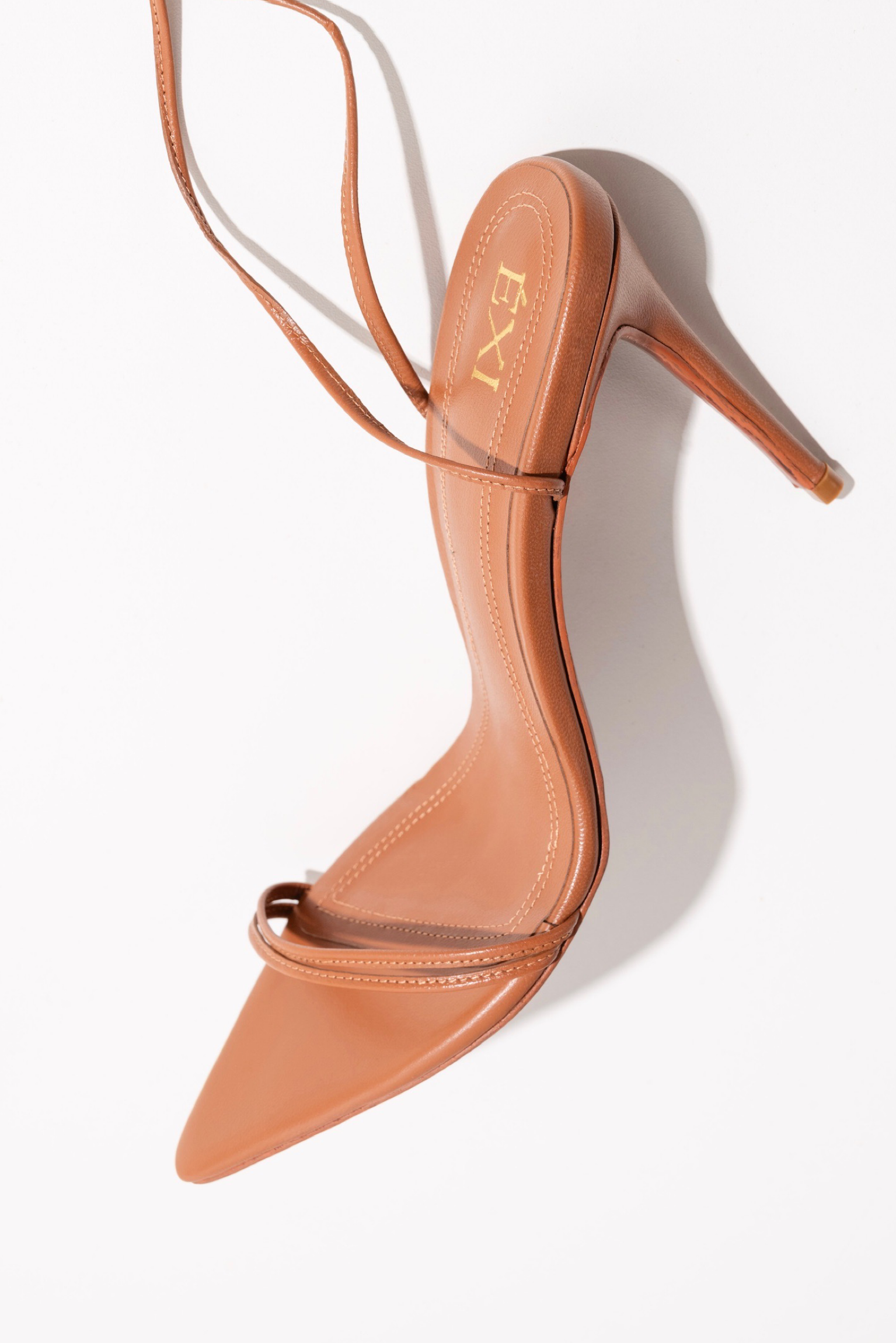 IVY LACEUP CARAMEL