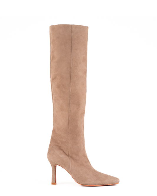 BEA HIGH BOOT SUEDE SAND