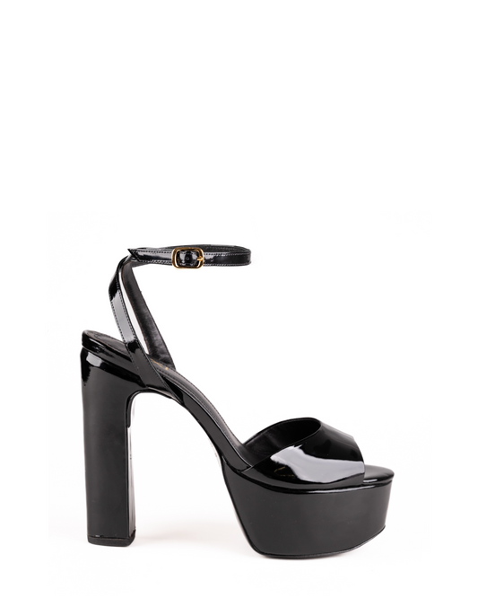 LUCCI PLATFORM GLAZED BLACK