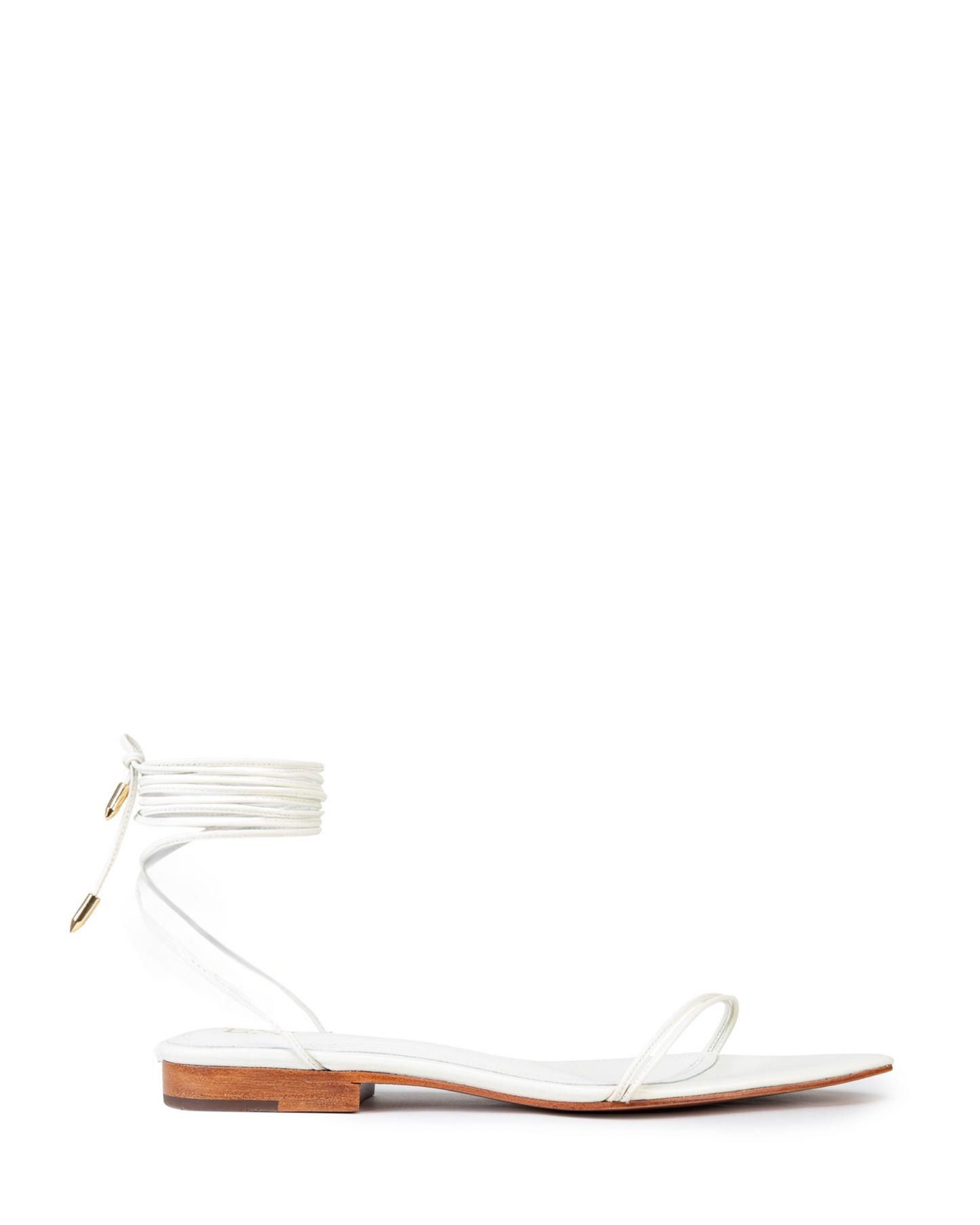 IVY FLAT LACEUP OFF WHITE