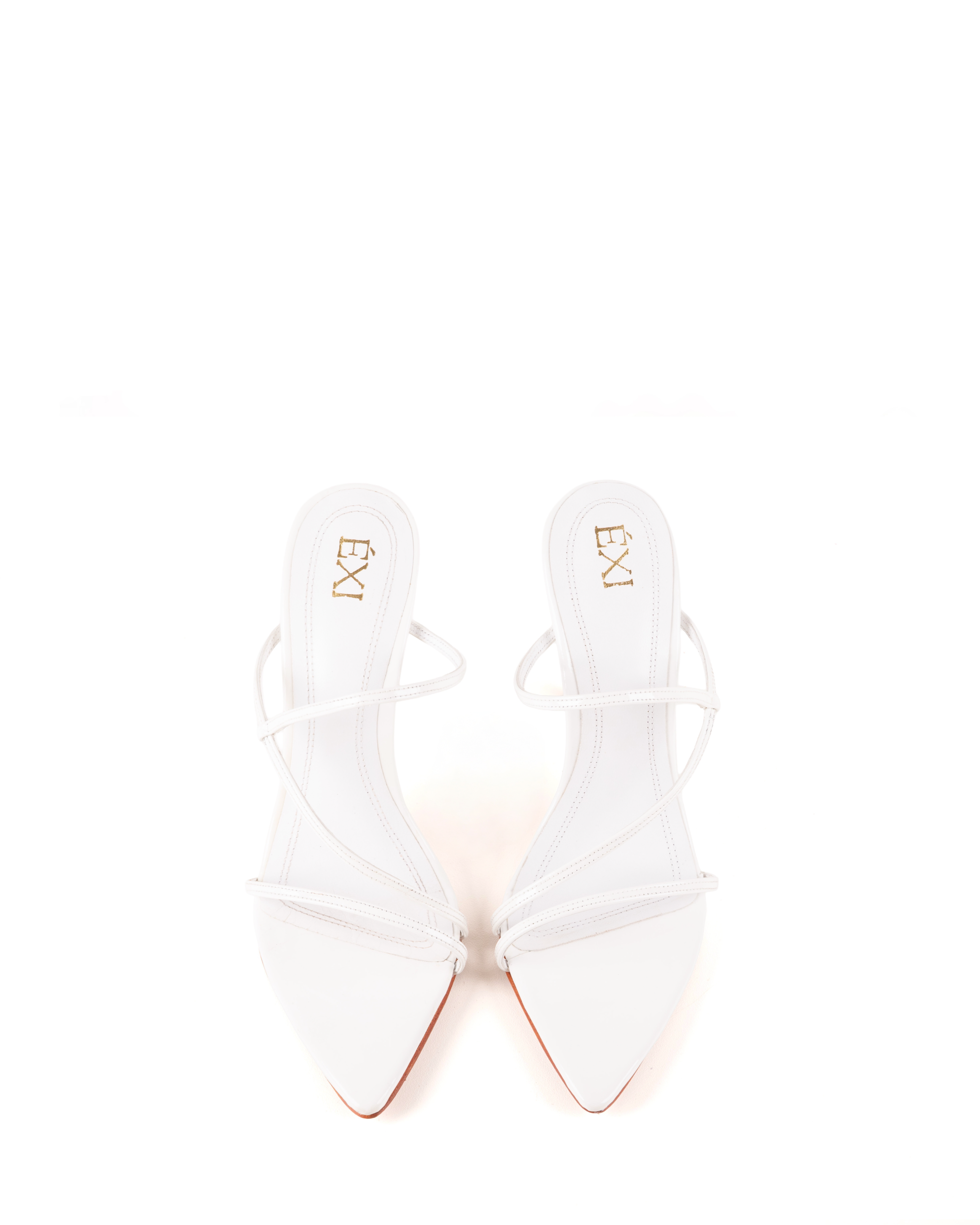 IRIS MULE WHITE - PRÉ-VENDA