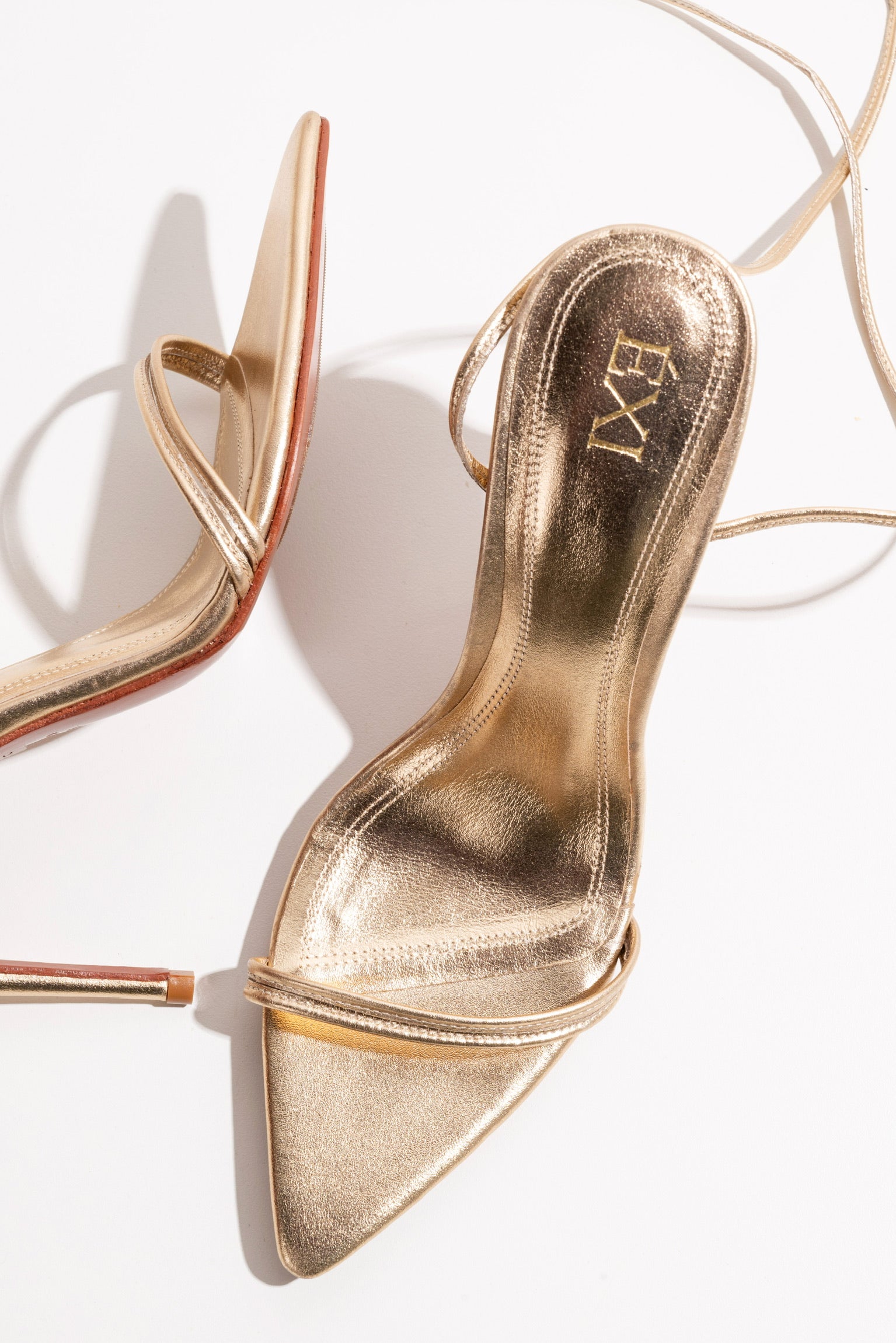 IVY LACEUP GOLD