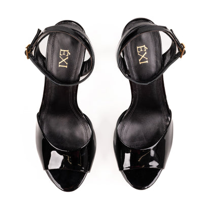 LUCCI PLATFORM GLAZED BLACK