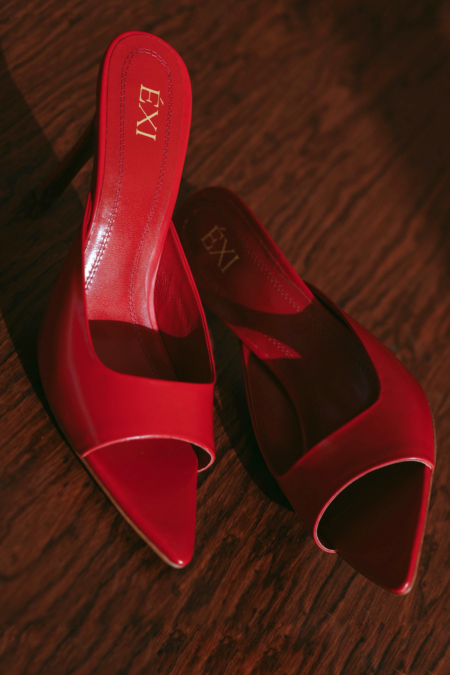 ELLA MULE RED