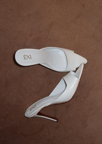 ELLA MULE WHITE