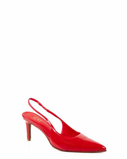 DAFNE SLING GLAZED RED