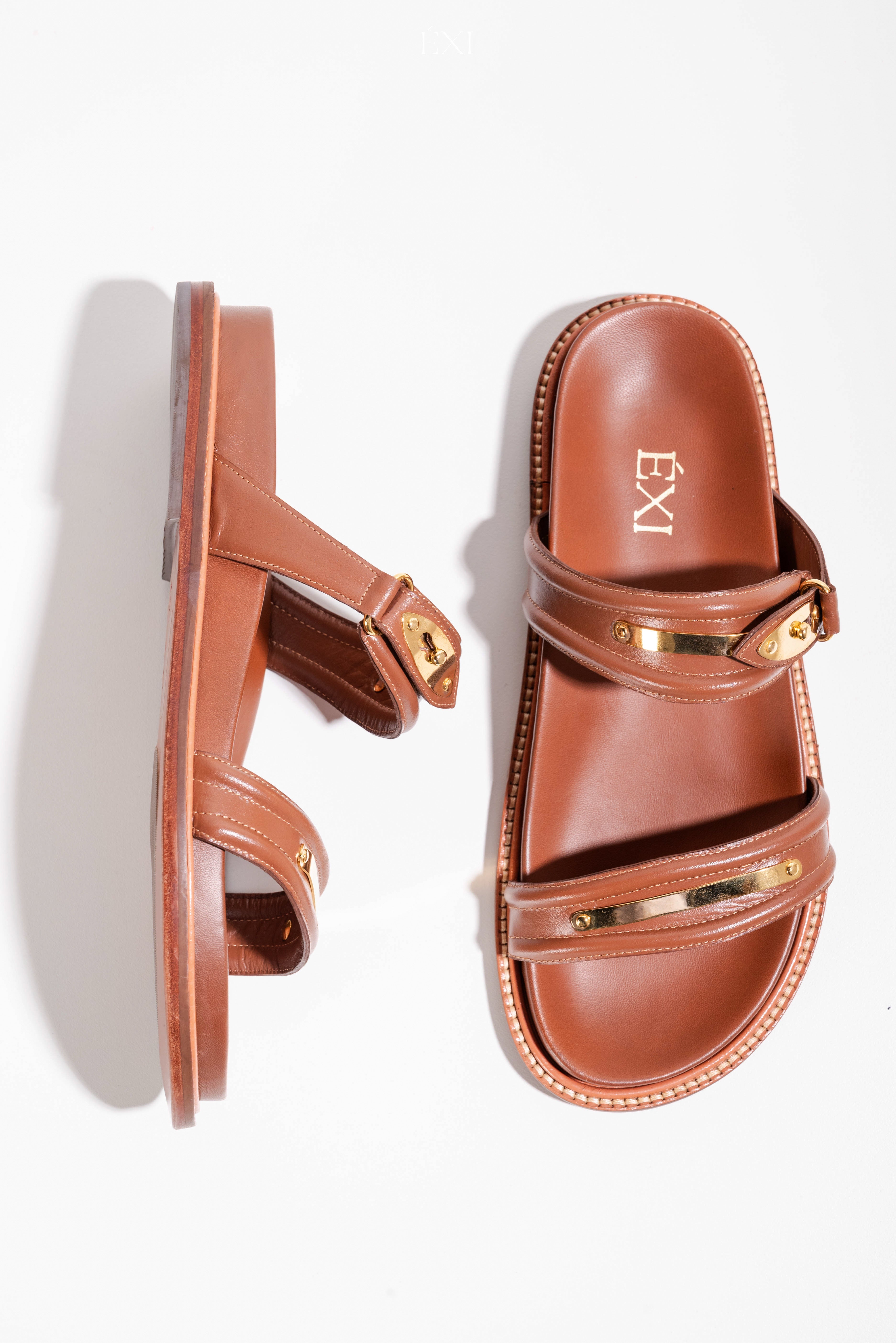 HERA FLAT CARAMEL