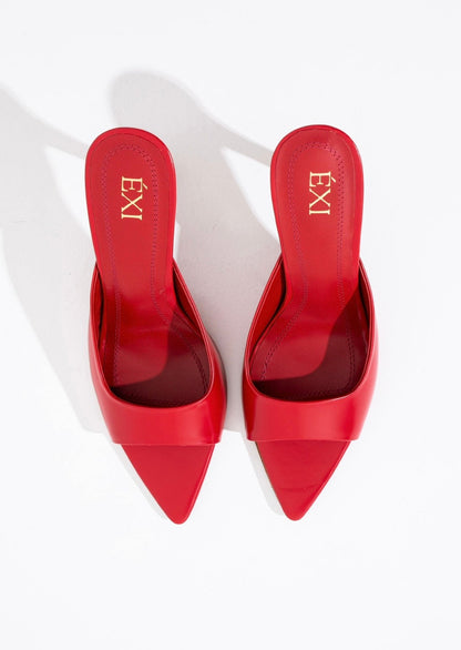 ELLA MULE RED