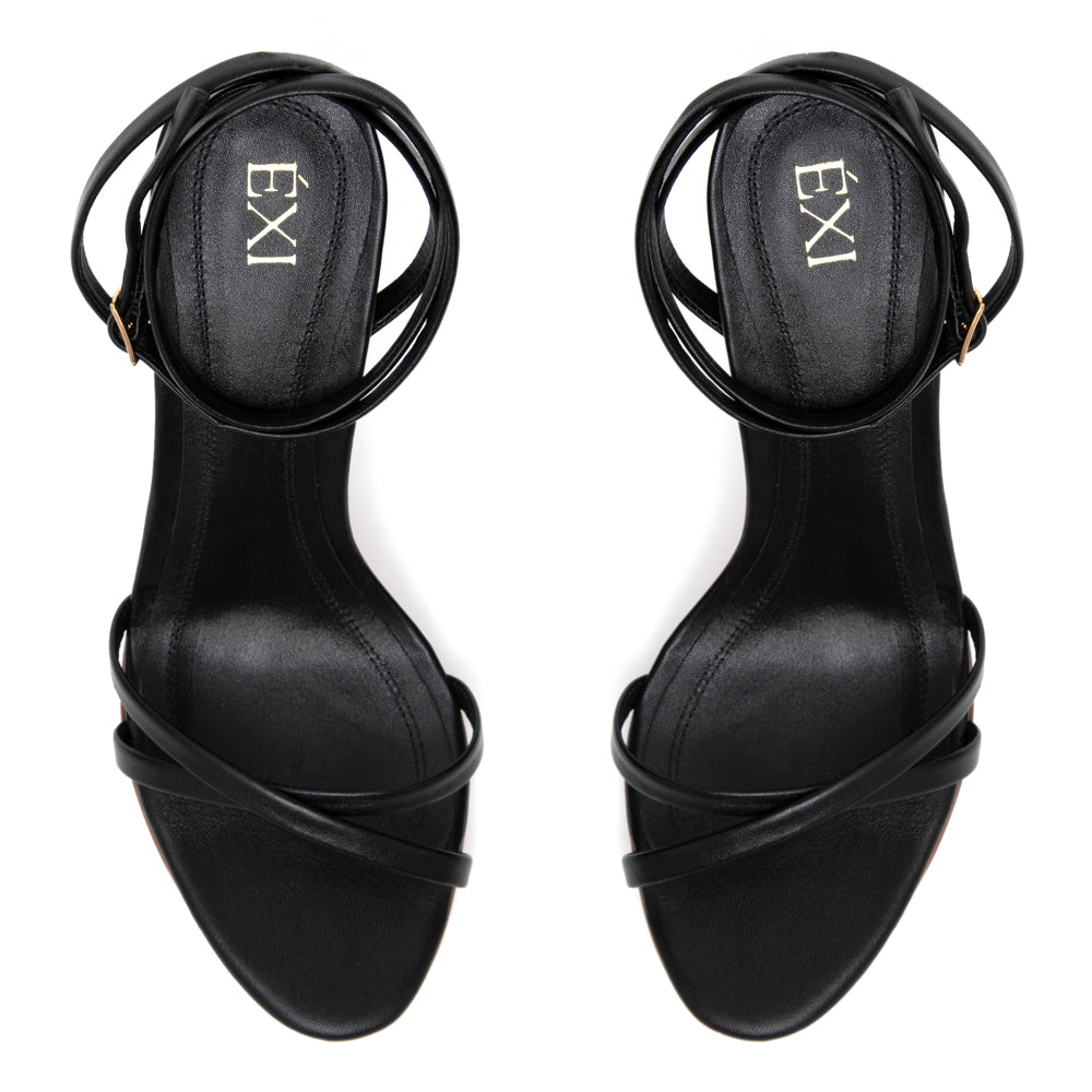 ANNA SANDAL BLACK