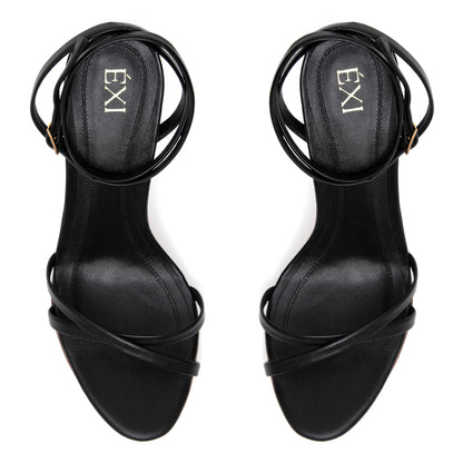 ANNA SANDAL BLACK